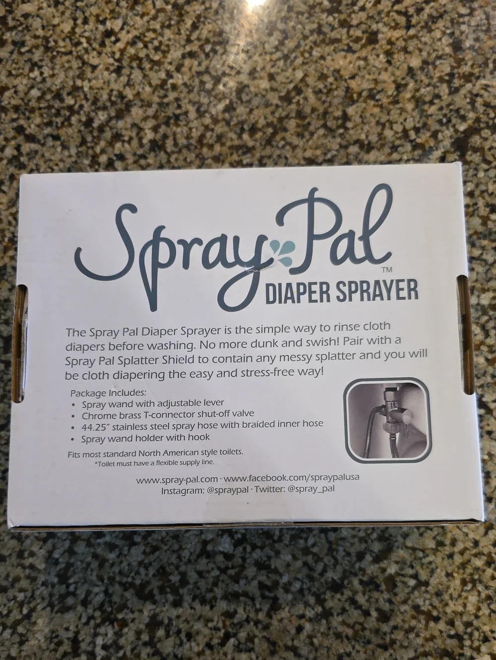 Spray Pal Diaper Sprayer, New In Box